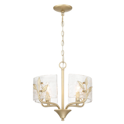 Bloem 4-light Pendant in White Gold