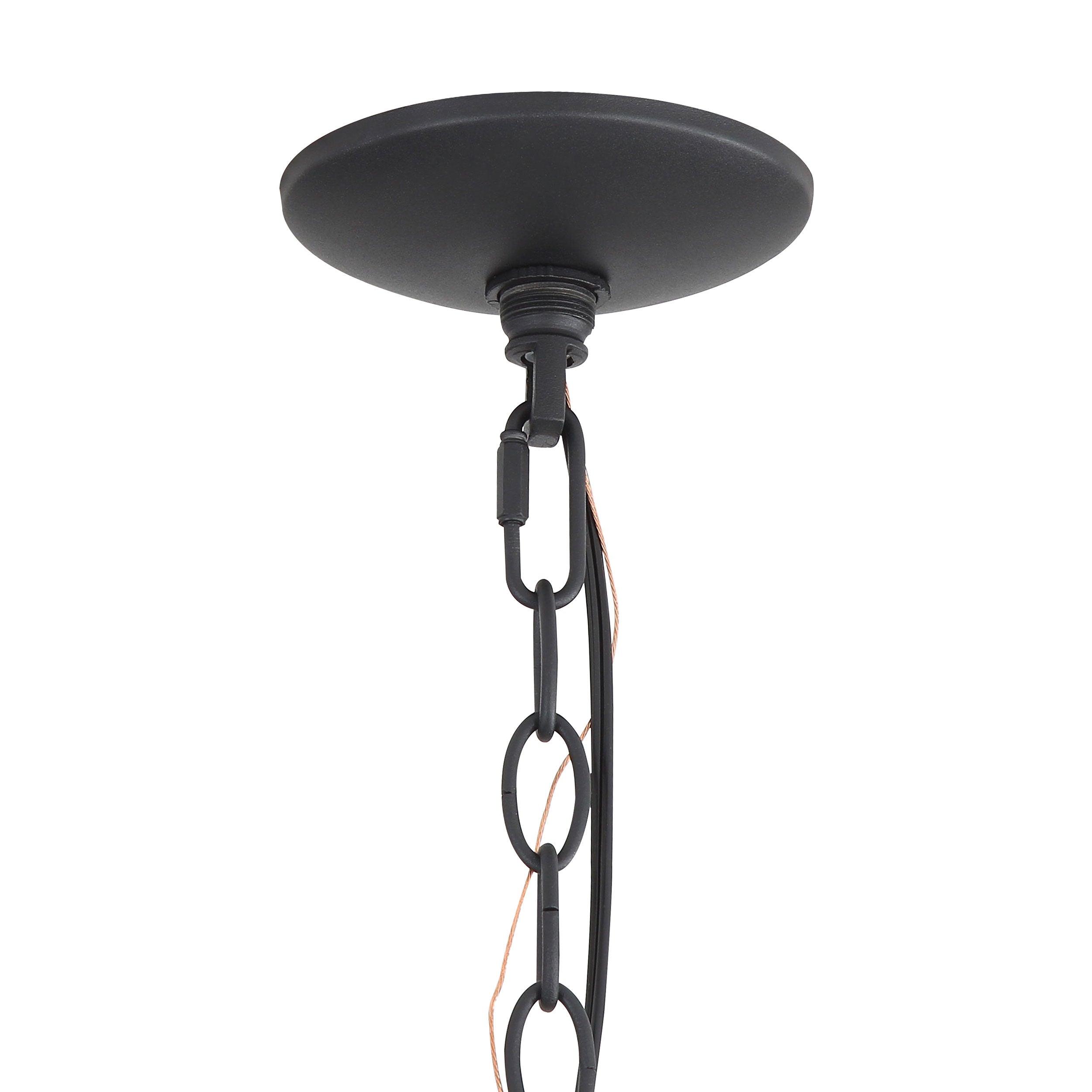 Bloem 5-light Pendant in Natural Black