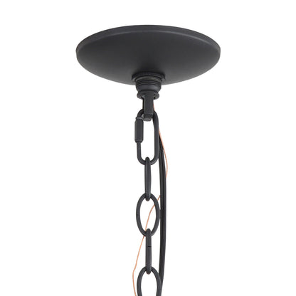Bloem 5-light Pendant in Natural Black