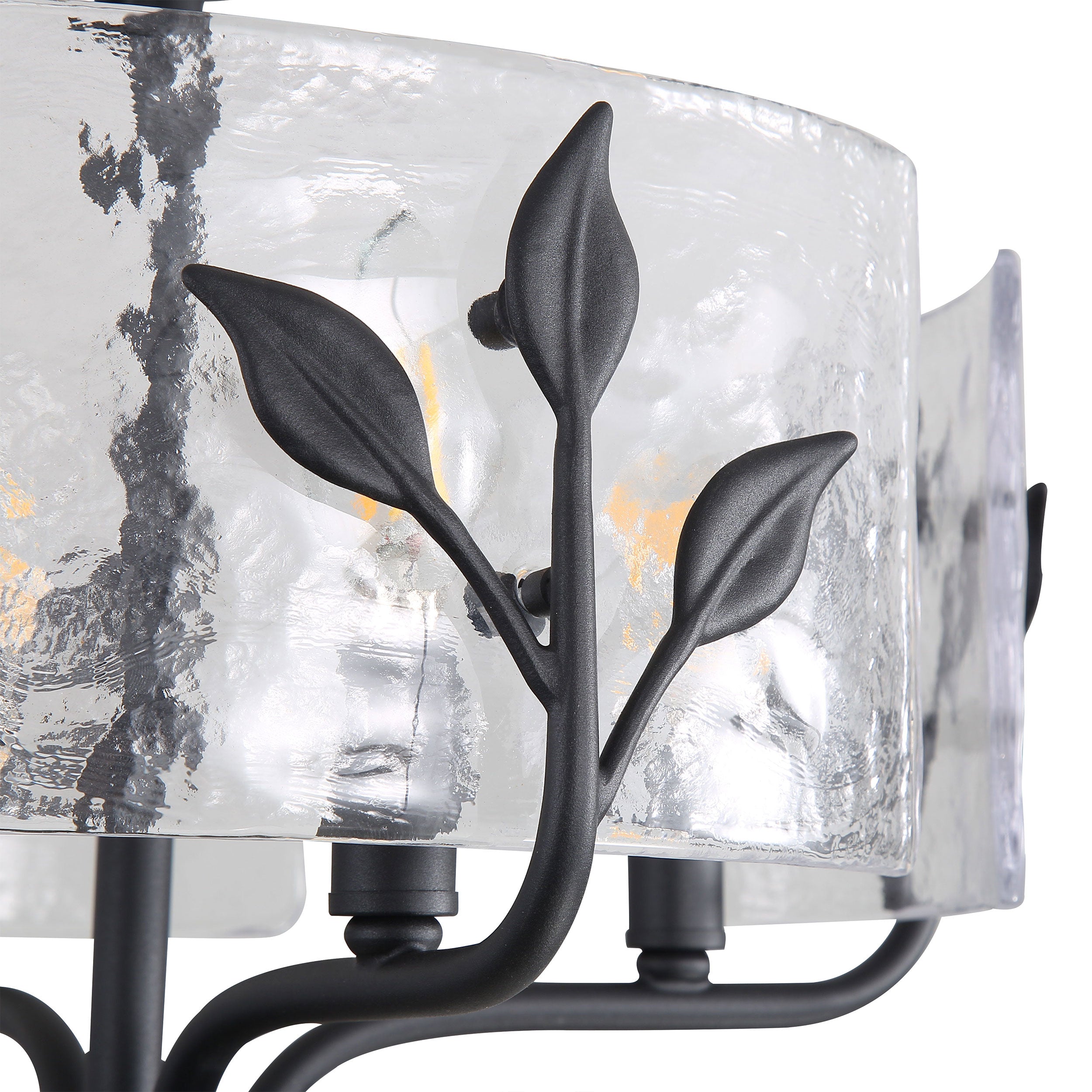 Bloem 5-light Pendant in Natural Black