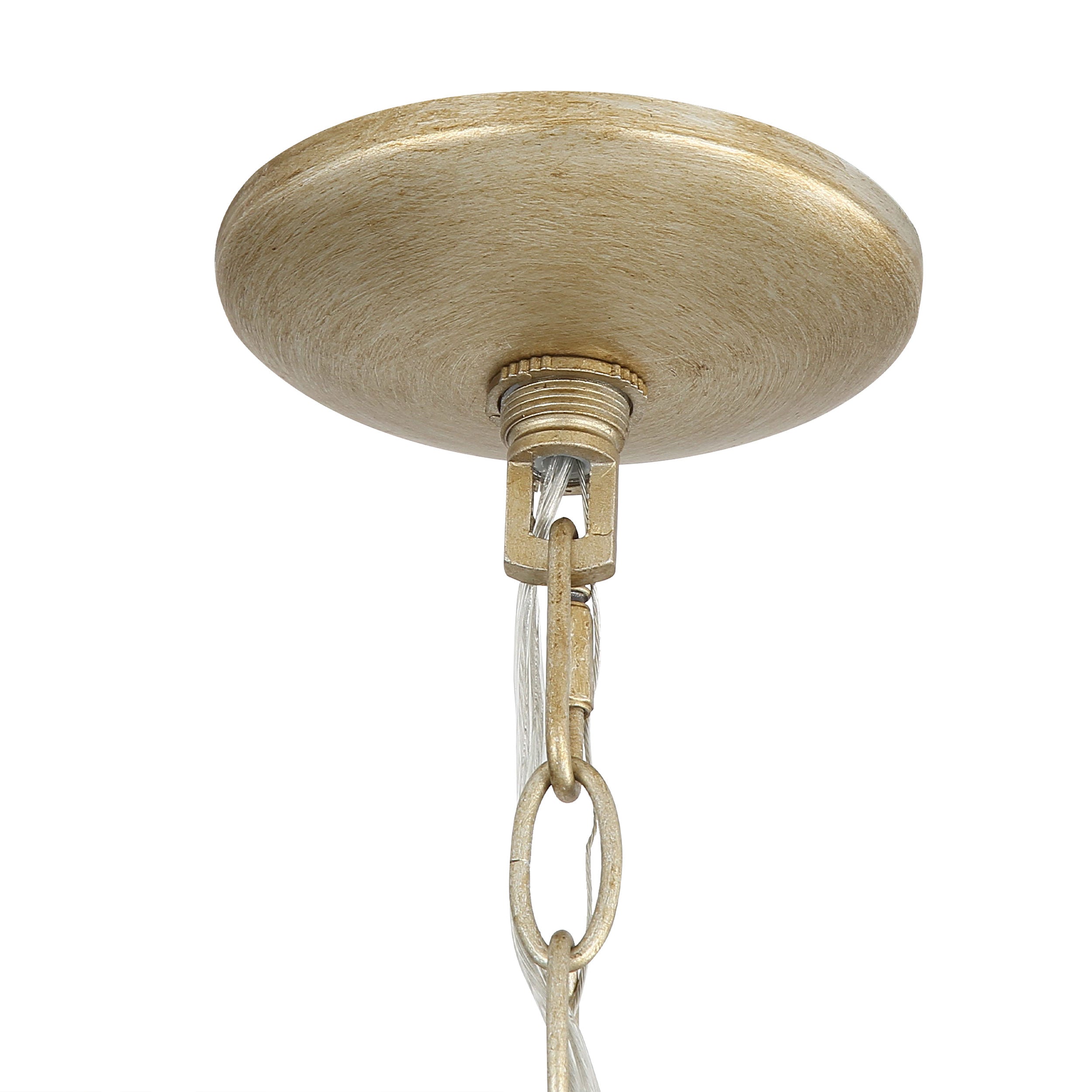 Bloem 5-light Pendant in White Gold