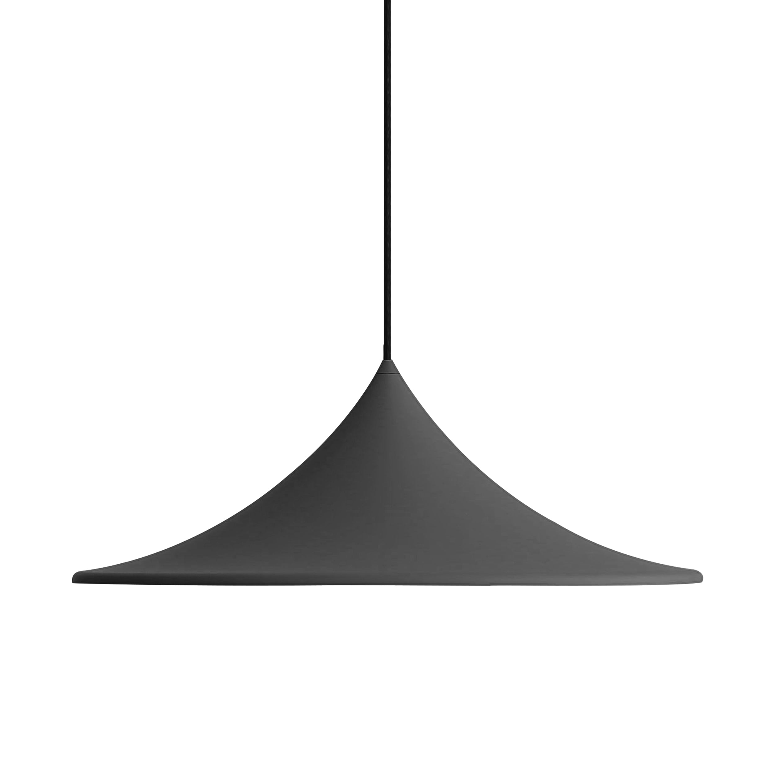 Golden Lighting Vistara 1-light 20in Pendant in Sand Black