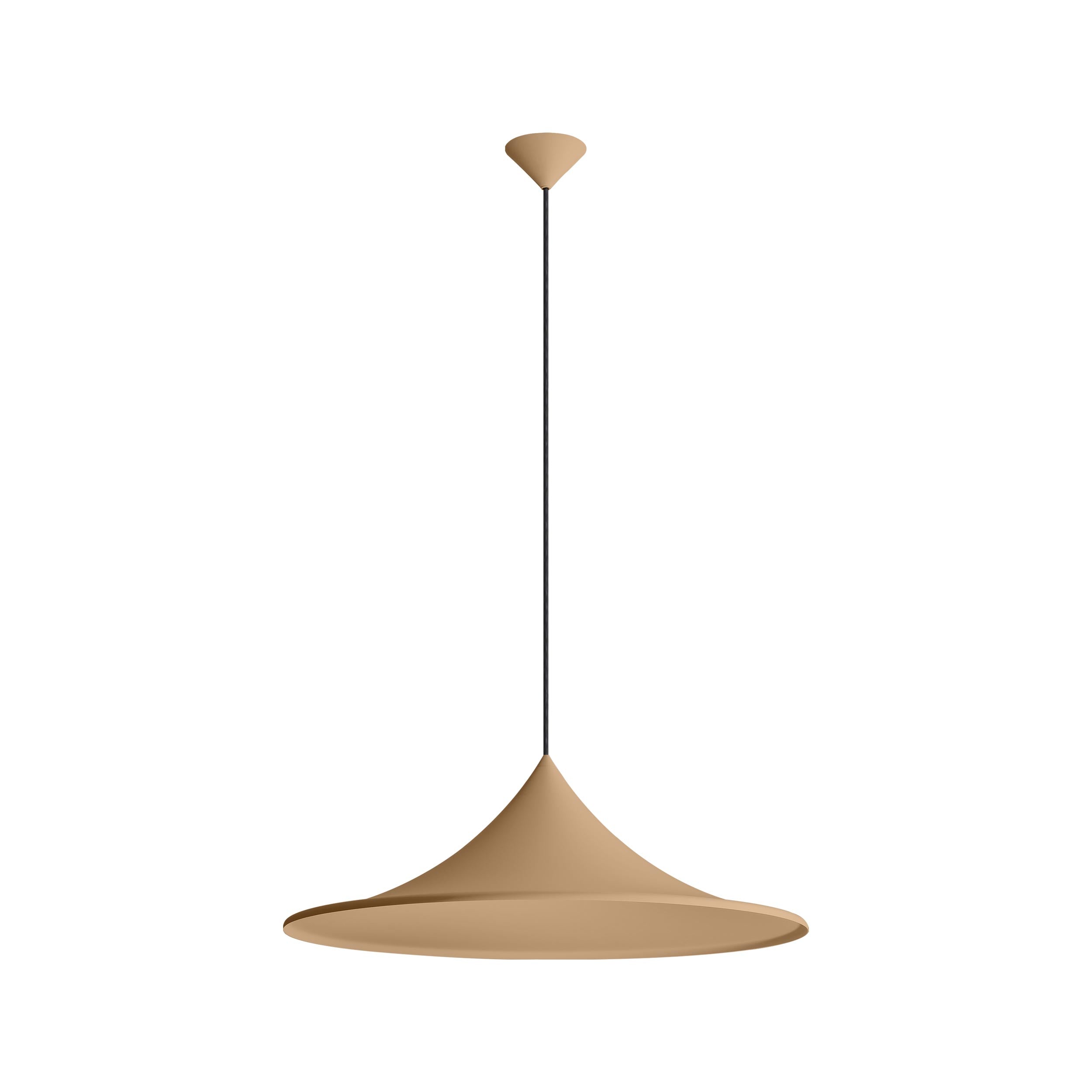 Golden Lighting Vistara 1-light 28in Pendant in Latte - - Golden Lighting