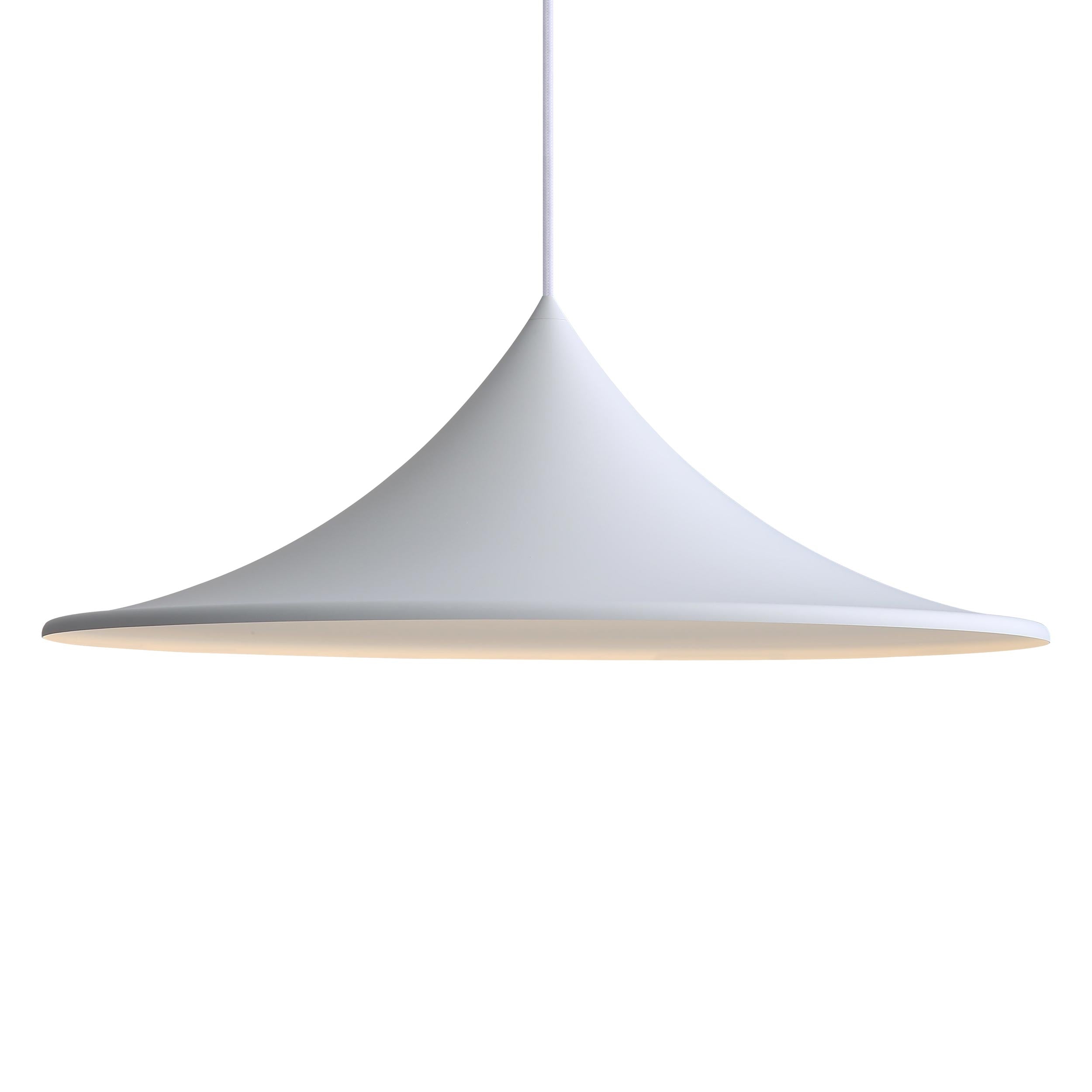 Golden Lighting Vistara 1-light 28in Pendant in Sand White - - Golden Lighting
