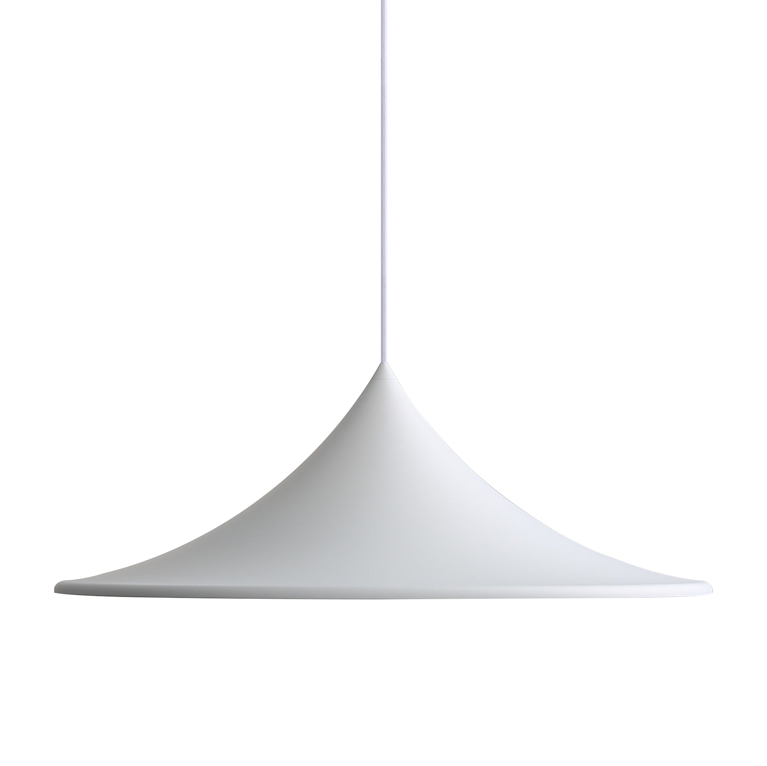 Golden Lighting Vistara 1-light 28in Pendant in Sand White