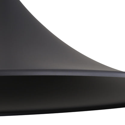 Golden Lighting Vistara 1-light 28in Pendant in Sand Black - - Golden Lighting