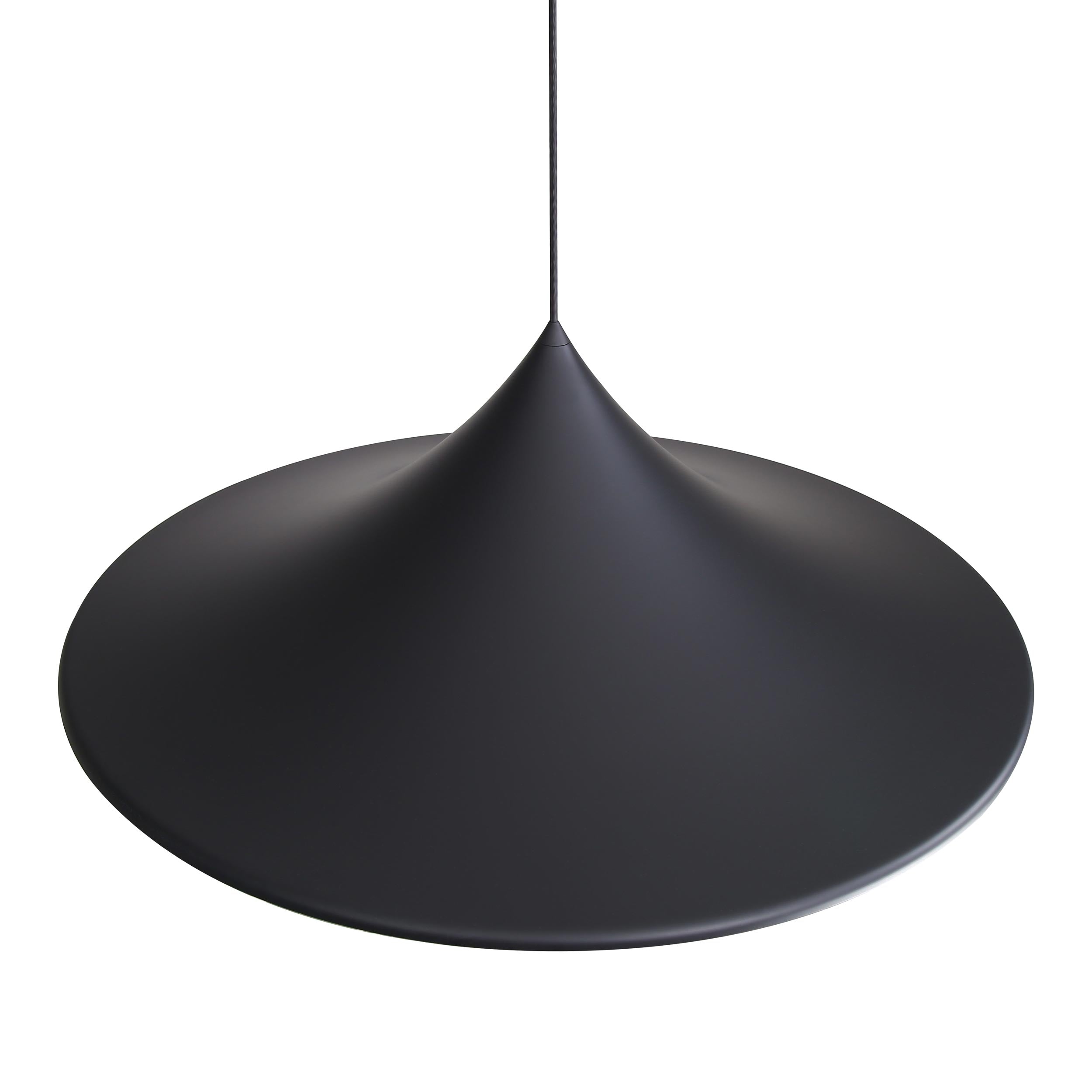 Golden Lighting Vistara 1-light 35in Pendant in Sand Black - - Golden Lighting
