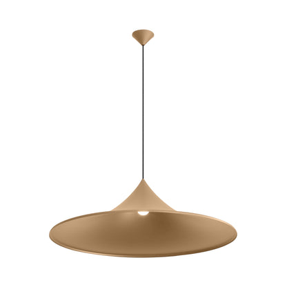Golden Lighting Vistara 1-light 35in Pendant in Latte