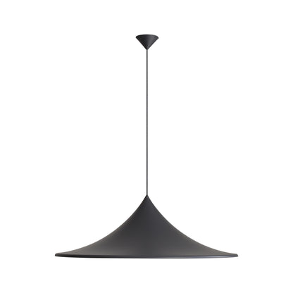 Vistara 1-Light Pendant in Sand Black - - Golden Lighting