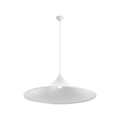 Golden Lighting Vistara 1-light 35in Pendant in Sand White