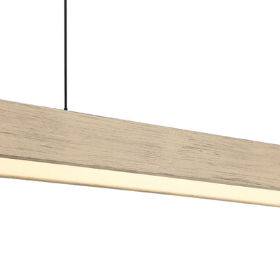 Silva Integrated LED Pendant in Driftwood