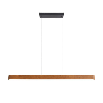 Silva Integrated LED Pendant in Walnut