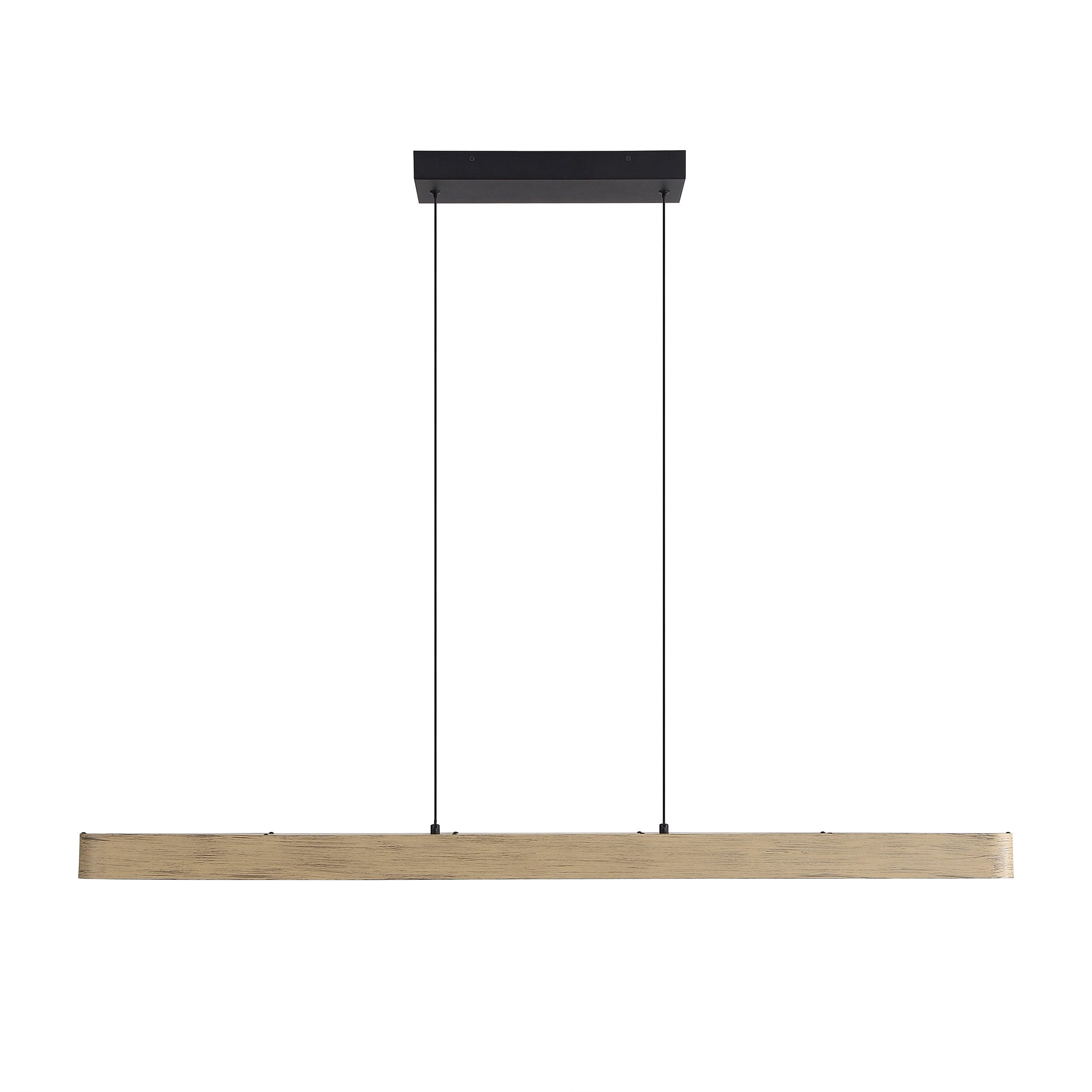 Silva Integrated LED Pendant in Driftwood - - Golden Lighting