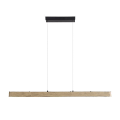 Silva Integrated LED Pendant in Driftwood - - Golden Lighting
