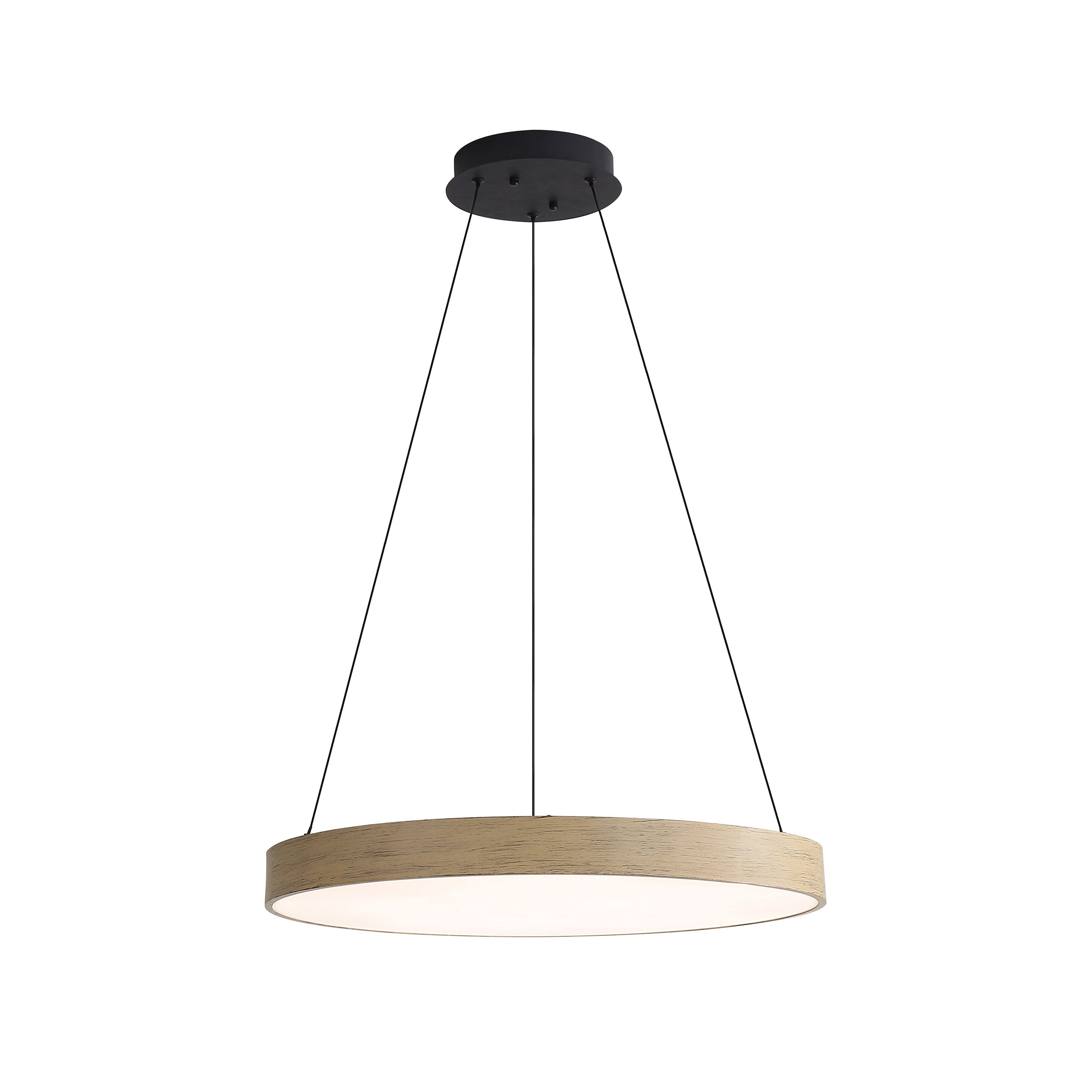 Anello Integrated LED Pendant in Driftwood