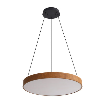 Anello Integrated LED Pendant in Walnut