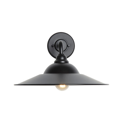 Yep by Golden Lighting Croma 1-light Wall Sconce in Matte Black shade - - Golden Lighting