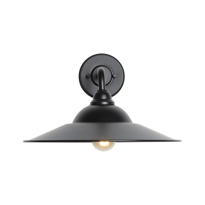 Yep by Golden Lighting Croma 1-light Wall Sconce in Matte Black shade - - Golden Lighting