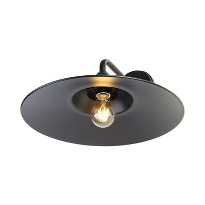 Yep by Golden Lighting Croma 1-light Wall Sconce in Matte Black shade - - Golden Lighting