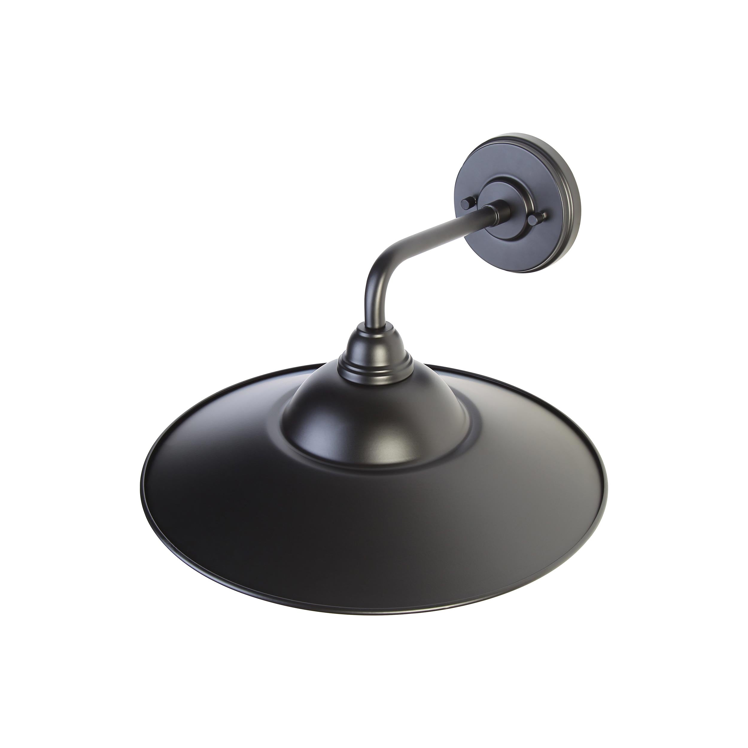Yep by Golden Lighting Croma 1-light Wall Sconce in Matte Black shade - - Golden Lighting