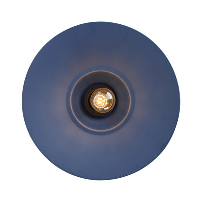 Yep by Golden Lighting Croma 1-light Wall Sconce in Matte Blue shade - - Golden Lighting