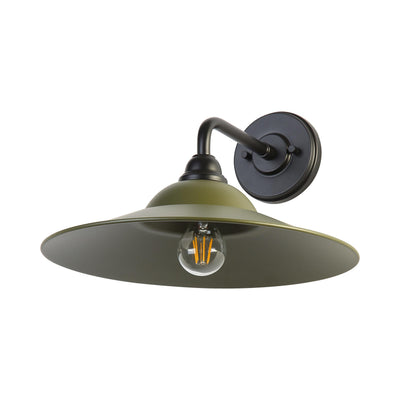 Yep by Golden Lighting Croma 1-light Wall Sconce in Matte Pine shade - - Golden Lighting