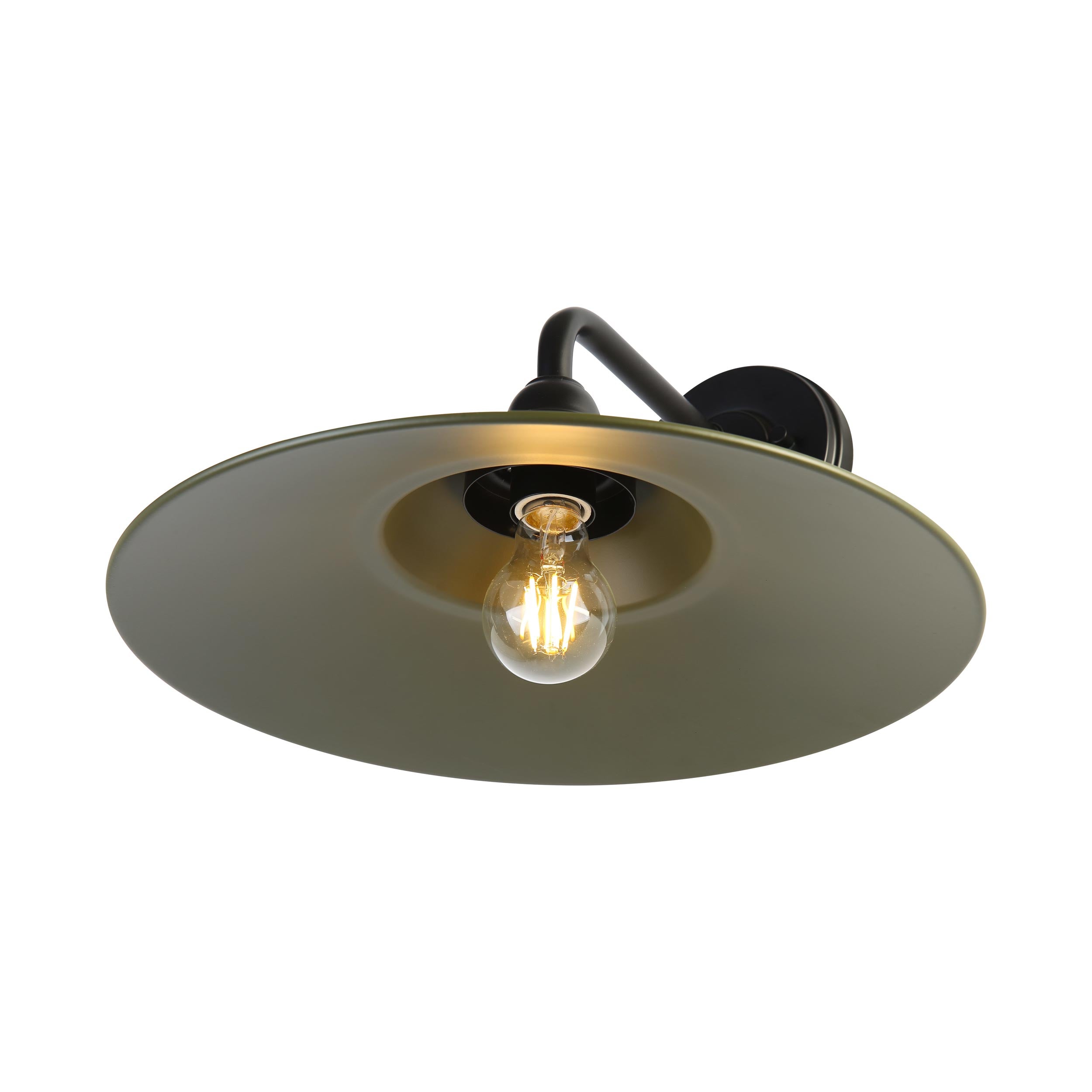 Yep by Golden Lighting Croma 1-light Wall Sconce in Matte Pine shade - - Golden Lighting
