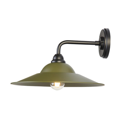 Yep by Golden Lighting Croma 1-light Wall Sconce in Matte Pine shade - - Golden Lighting