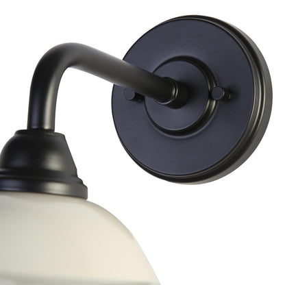 Yep by Golden Lighting Croma 1-light Wall Sconce in Warm Gray shade - - Golden Lighting