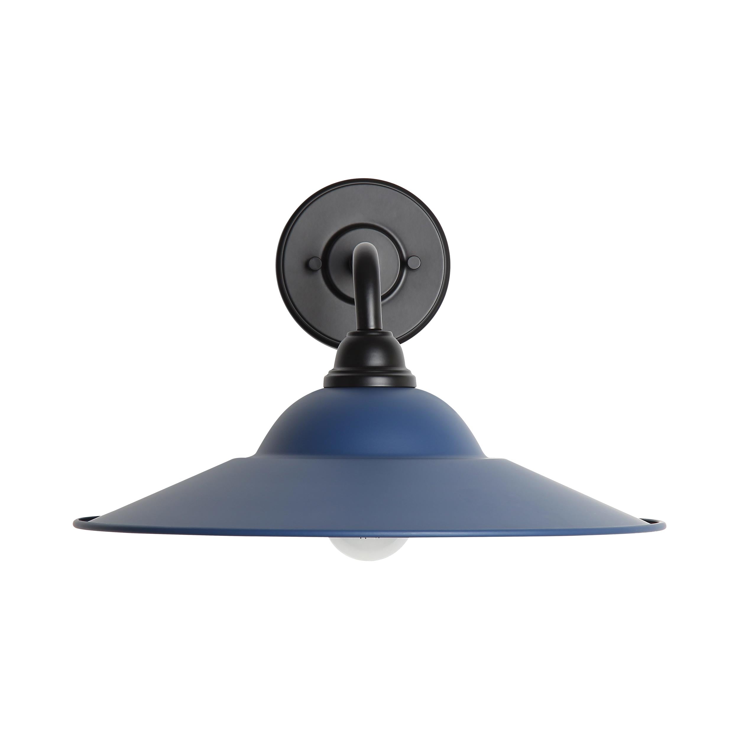 Yep by Golden Lighting Croma 1-light Wall Sconce in Matte Blue shade