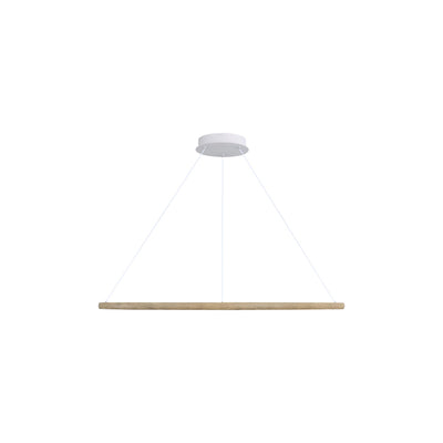 Veritas 35" Bi-directional LED Chandelier in Driftwood - - Golden Lighting