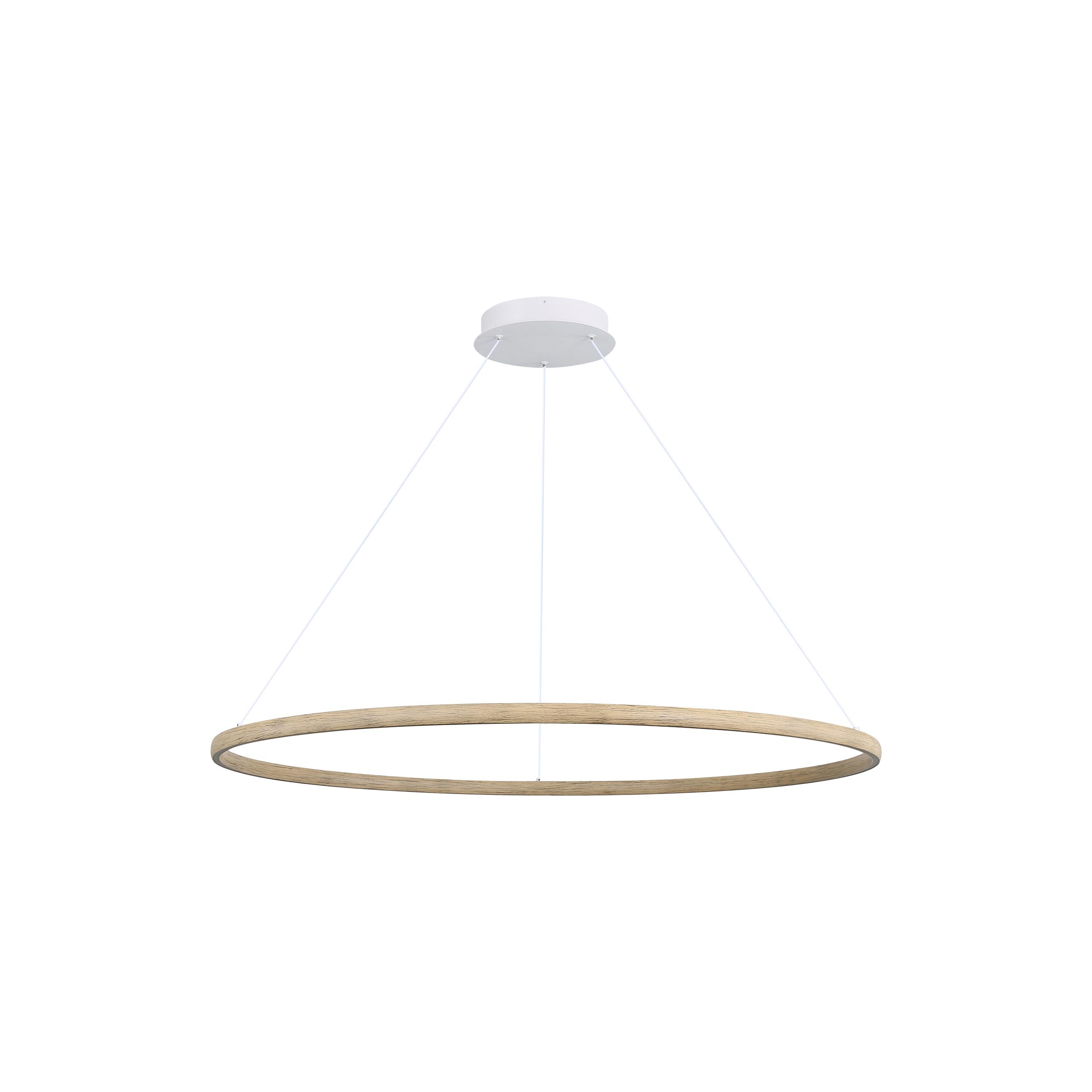 Veritas 47" Bi-directional LED Chandelier in Driftwood - - Golden Lighting