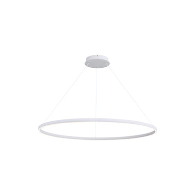Veritas 47" Bi-directional LED Chandelier in Sand White - - Golden Lighting
