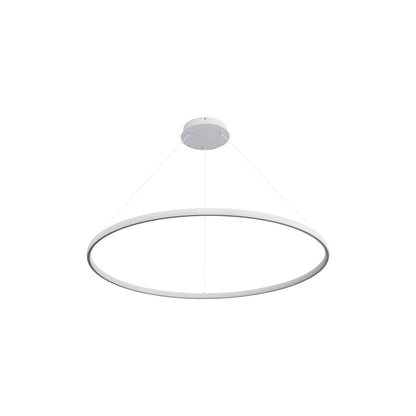 Veritas 47" Bi-directional LED Chandelier in Sand White - - Golden Lighting