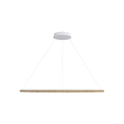 Veritas 59" Bi-directional LED Chandelier in Driftwood - - Golden Lighting