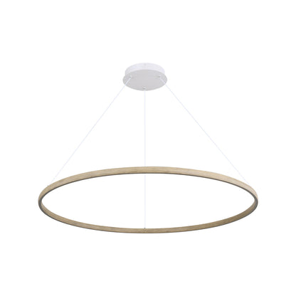 Veritas 59" Bi-directional LED Chandelier in Driftwood - - Golden Lighting