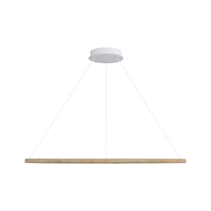 Veritas 71" Bi-directional LED Chandelier in Driftwood - - Golden Lighting