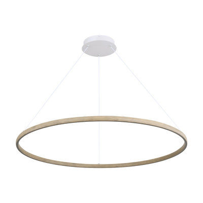 Veritas 71" Bi-directional LED Chandelier in Driftwood - - Golden Lighting