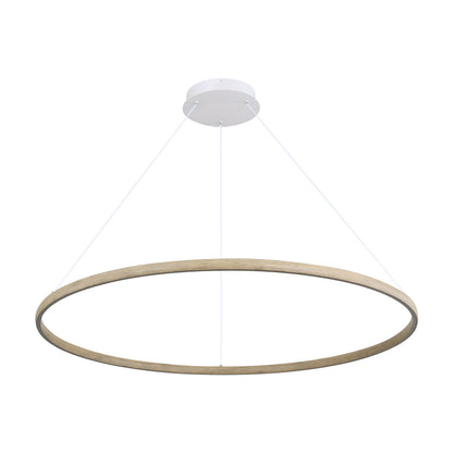 Veritas 71" Bi-directional LED Chandelier in Driftwood - - Golden Lighting