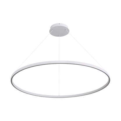 Veritas 71" Bi-directional LED Chandelier in Sand White - - Golden Lighting