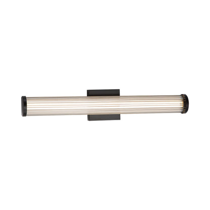 Golden Lighting Rodara Integrated LED 24in Outdoor Wall in Matte Black - - Golden Lighting