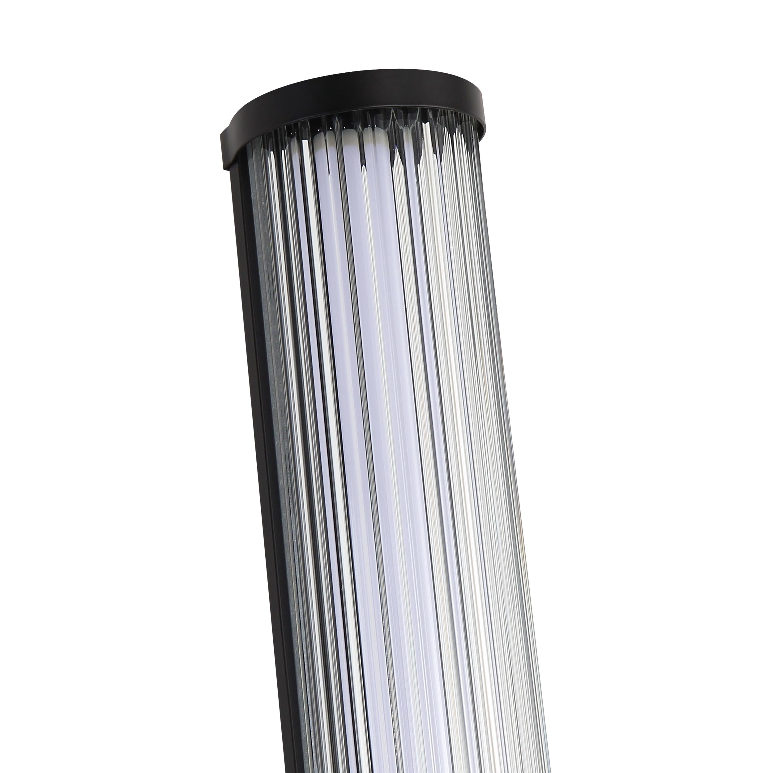 Golden Lighting Rodara Integrated LED 24in Outdoor Wall in Matte Black - - Golden Lighting