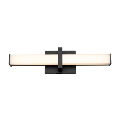 Golden Lighting Elon Integrated LED 19in Vanity in Matte Black - - Golden Lighting