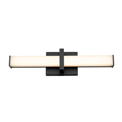 Golden Lighting Elon Integrated LED 19in Vanity in Matte Black - - Golden Lighting