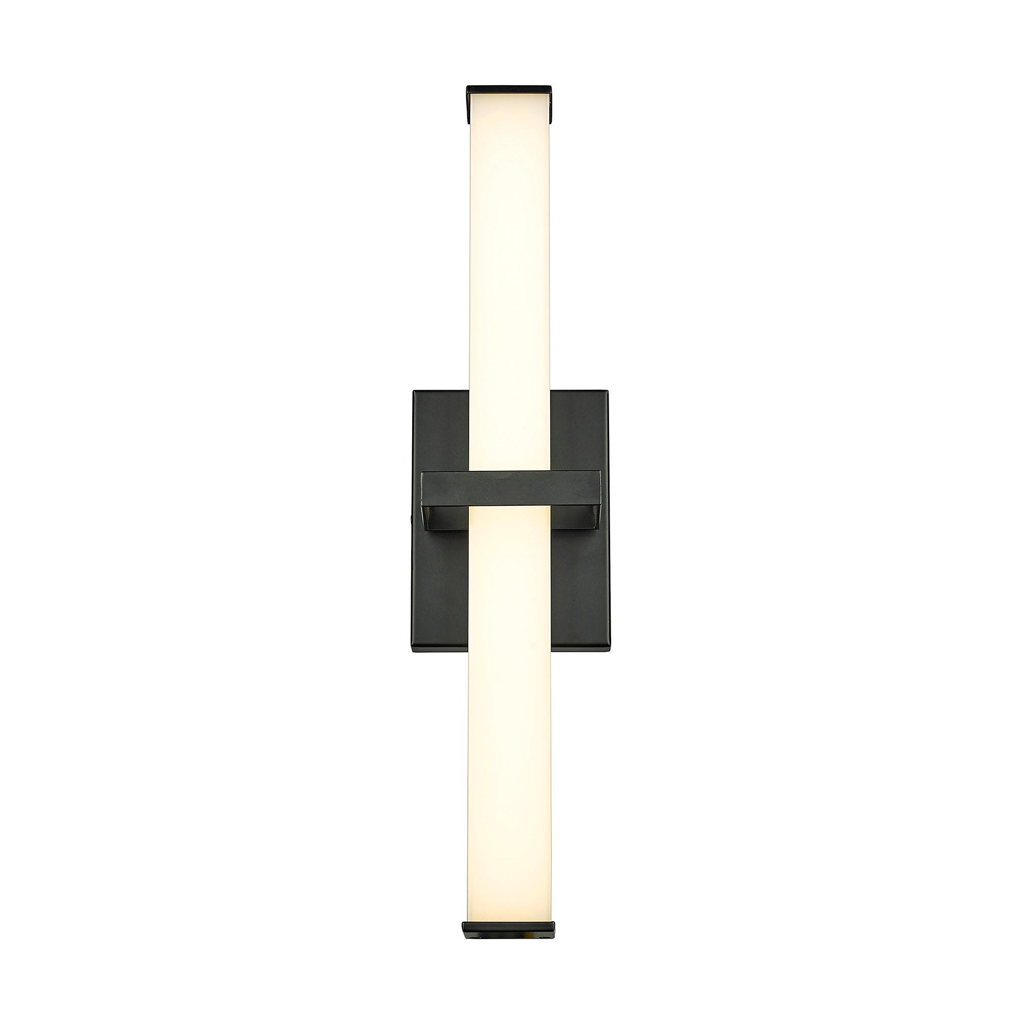 Golden Lighting Elon Integrated LED 19in Vanity in Matte Black - - Golden Lighting