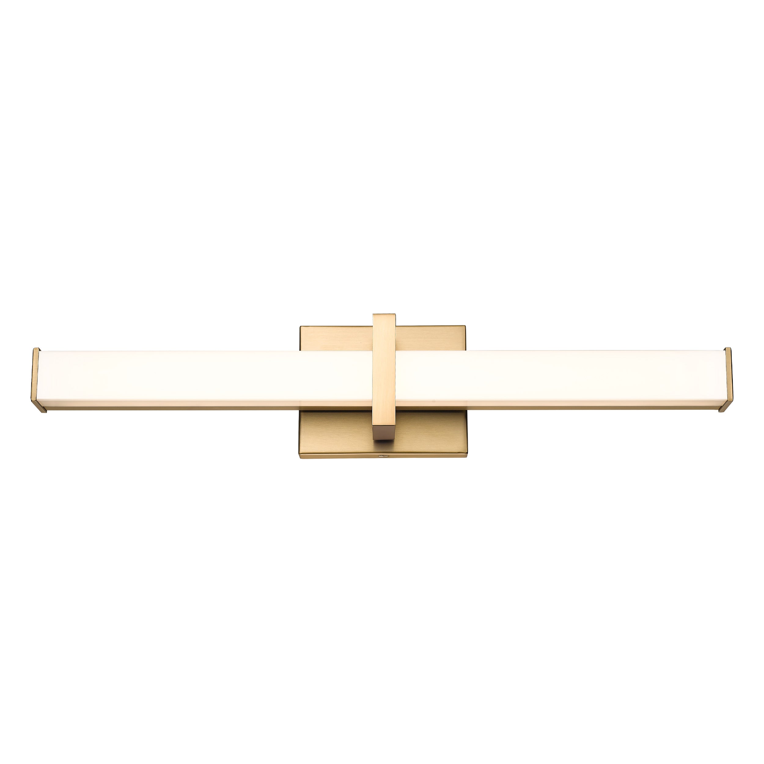 Golden Lighting Elon Integrated LED 24in Vanity in Brushed Champagne Brass - - Golden Lighting