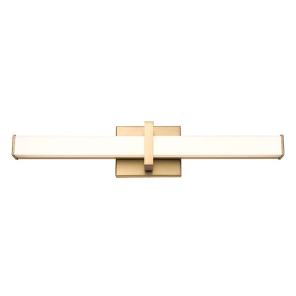 Golden Lighting Elon Integrated LED 24in Vanity in Brushed Champagne Brass - - Golden Lighting