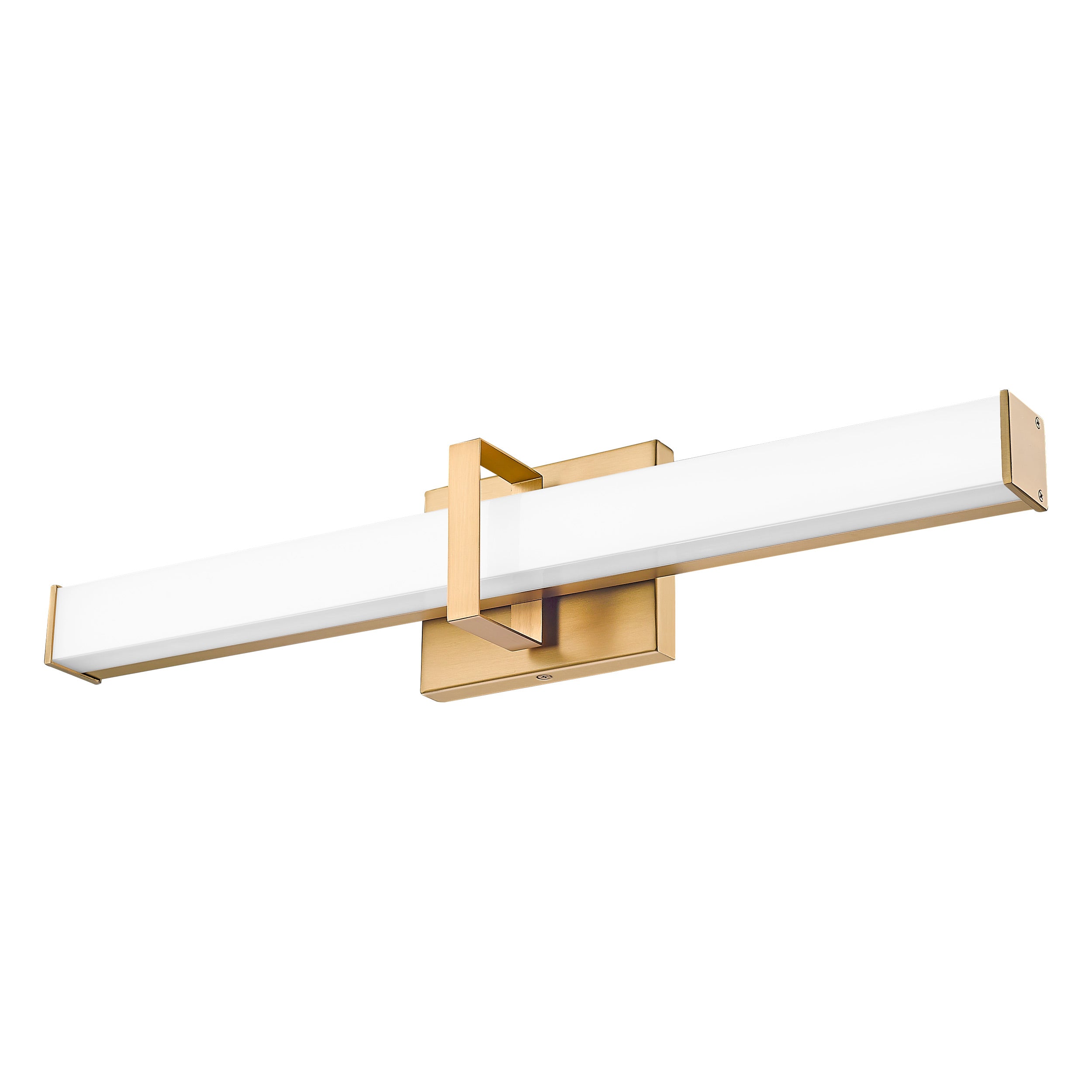 Golden Lighting Elon Integrated LED 24in Vanity in Brushed Champagne Brass - - Golden Lighting