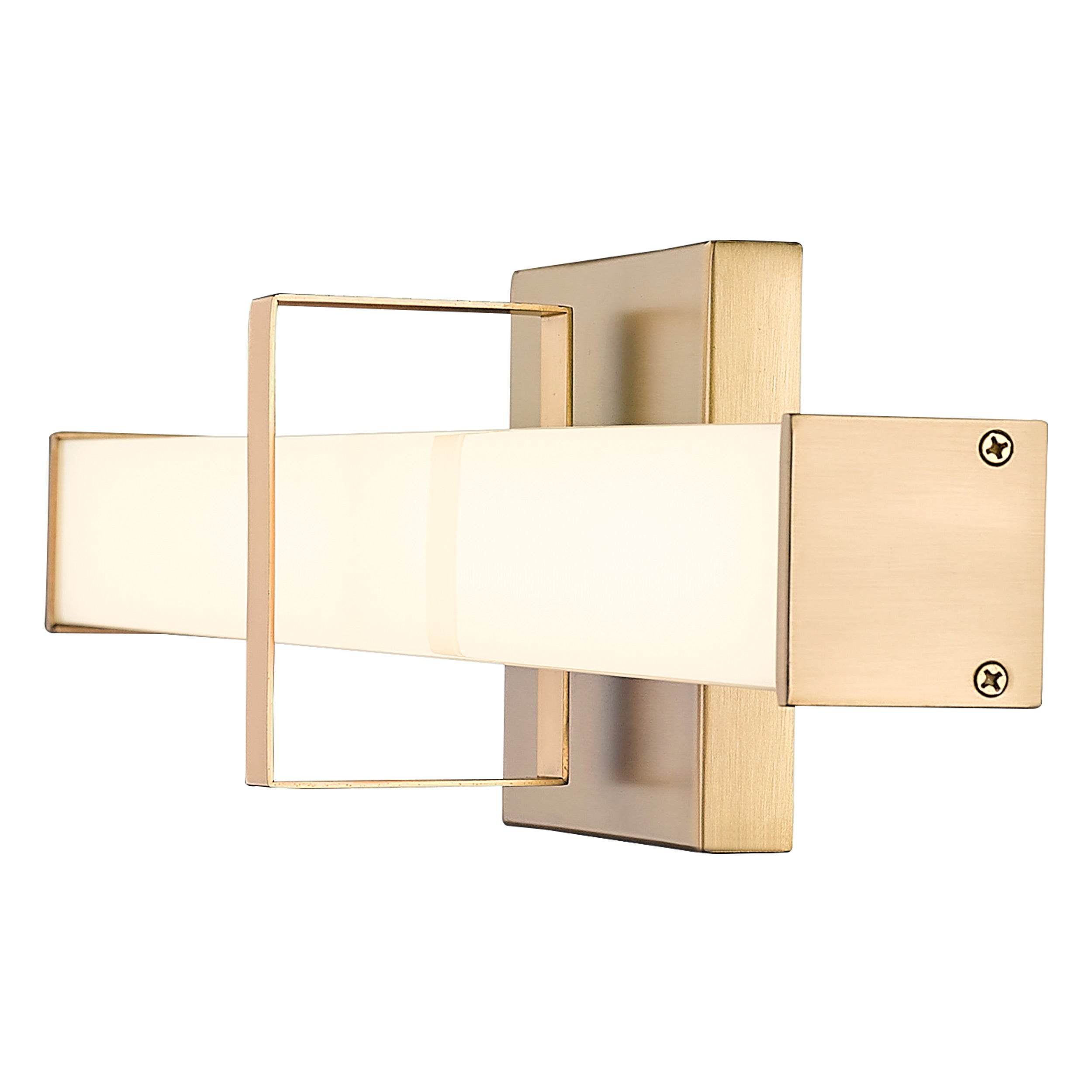Golden Lighting Elon Integrated LED 24in Vanity in Brushed Champagne Brass - - Golden Lighting