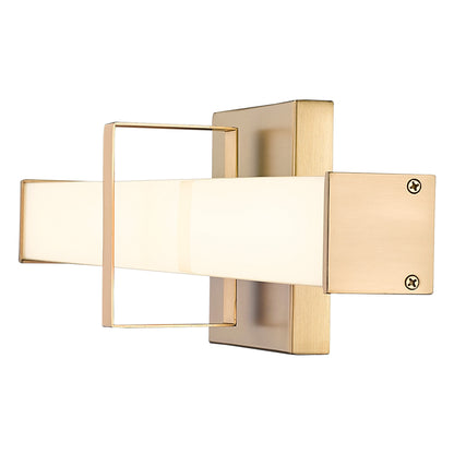 Golden Lighting Elon Integrated LED 24in Vanity in Brushed Champagne Brass - - Golden Lighting